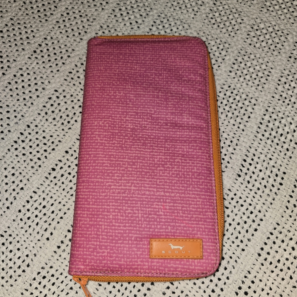 FIRM Scout Pink/Orange Travel Wallet